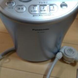 ☆Panasonic 浄水器 TK-AS44 ブルー 説明書付☆ 【公式通販】