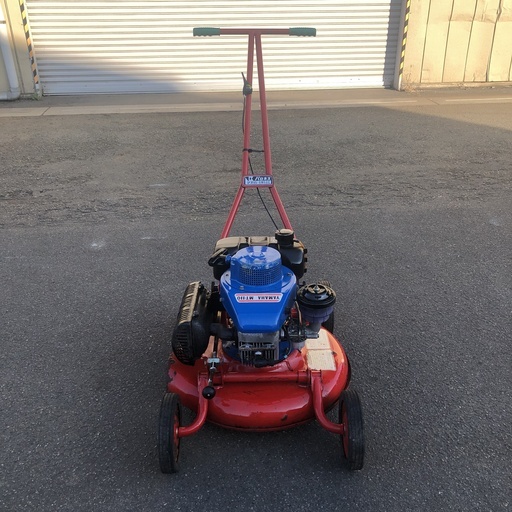 整備済 草刈や芝刈に 共栄社 バロネス GM50C 2サイクル 節約 芝刈機 