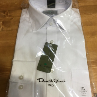 【新品未使用】ドナート・ヴィンチ　ワイシャツ　白　Mサイズ