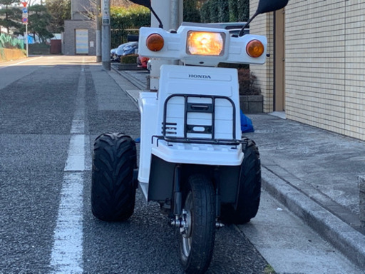 ジャイロX ミニカー登録！セル一発始動 ワイドタイヤホイール カスタム