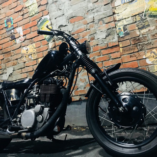 すぐに乗り出し可能！アメリカン仕様SR400