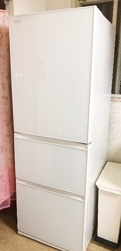 東芝GR-R36S-WT冷蔵庫グレインホワイト [3ドア /右開きタイプ /363L]