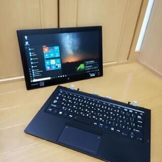 【ハイスペック！2in1 タブレットPC】 キーボードドッグ付属　タッチパネル　TOSHIBA　高性能coreシリーズ　薄型　軽量　バックライトキーボード　持ち運びに便利♪　無線LAN　Wi-Fi　ノート　pc パソコン 人気の2in1♪ ハイスペ タブレットPC】 キーボードドッグ付属