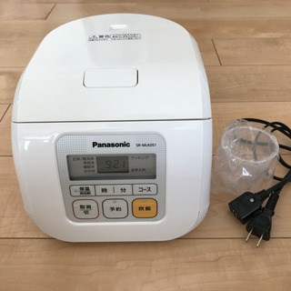 Panasonic 0.54L 0.5～3合 電子ジャー炊飯器 ...