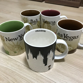 スターバックス　海外限定マグカップ×5個