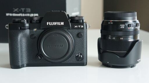 FUJIFILM  XF 18-55mm  とxt2ボディ若干のチリホコリの混入は