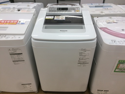安心の6ヶ月動作保証付！ Panasonic（パナソニック）の全自動洗濯機！