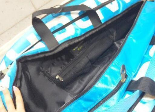 DIADORA ディアドラ 3way テニスバッグ ラケットケース 水色 美品