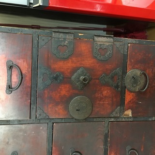 岩谷堂タンス　2竿　飼馬桶