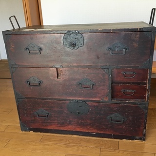 岩谷堂タンス　2竿　飼馬桶