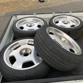 235/40R18 265/35R18 クラウン、フーガ、オデッセイなど　ホイール