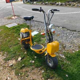 日本ライフ社　モトランナー　部品取り、ベース車両☆go-ped・ゴーペット・ポケバイ 日本ライフ社 モトランナー 部品取り、ベース車両☆go-ped・ゴーペット