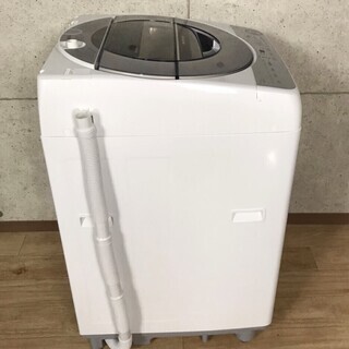 11*81 シャープ SHARP 洗濯機 8.0kg ES-GV8C-S 2019年製 縦