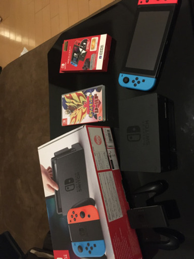 nintendo switch本体+ポケモンシールド+プレイスタンド