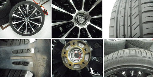 夏タイヤ 4本セット 225/40R19 アルミ:PMパフォーマンス タイヤ:KINFOREST 苫小牧西店