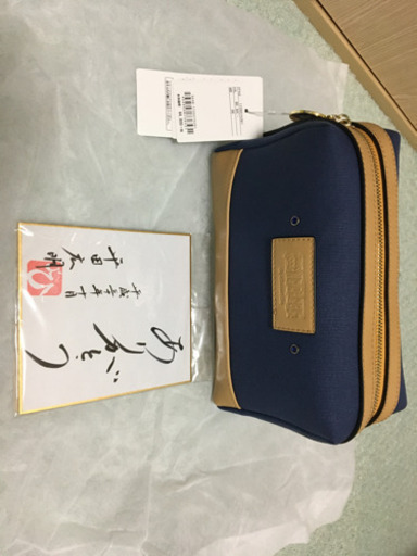 サンジ役声優平田広明サイン付き　サマンサ \u0026シュエット ワンピース サンジ ポーチ