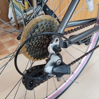 fuji クロスバイク palette フジ　24段