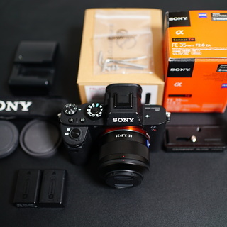 ソニー α7RⅡ+SEL35F28Z（中古）+L型プレート