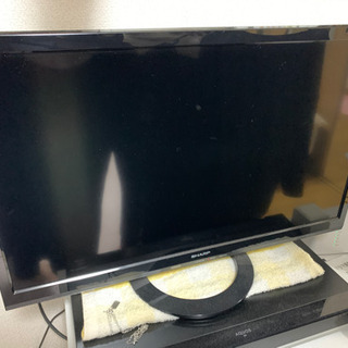 【無料】SHARP 24インチ液晶テレビ