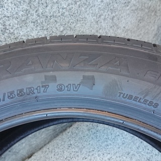 4本新車外し205/55R17 TURANZAトランザER33 ステップワゴン