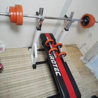 ベースボーズ IROTEC ベンチプレスセット 70kg IROTEC（アイロテック