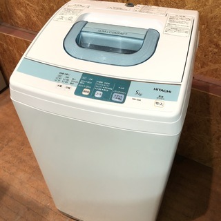 【管理KRS177】HITACHI 2014年 NW-5SR 5.0kg 洗濯機