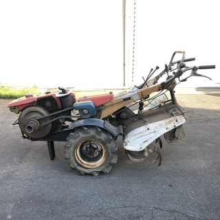 昨年までごまかしながら使ってた動作品 クボタ ディーゼル耕運機 K700