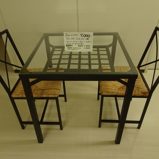 ダイニングテーブル・チェア２脚セット（R203-32.33.34）