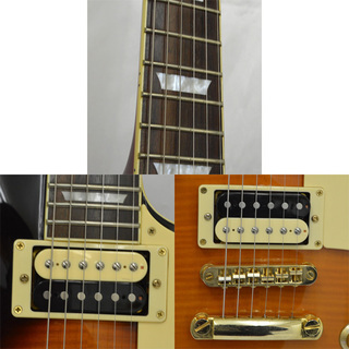 Blitz by AriaproII レスポールタイプ サンバースト 調整済み トラ杢 ロック 入門 部活 けいおん 学園祭 (0220330200) Blitz by AriaproII レスポールタイプ サンバースト 調整済み トラ杢