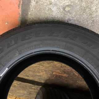 BS DUELER H/T 255/70R18 18インチ 夏タイヤ 4本 2019年製 新車外し JEEPラングラー等 (VTP69) クレジットカード QR決済可能