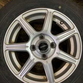 BS/SNEAKER 165/70R14 12年製バリ溝夏タイヤ 鉄ホイール 14×4.5J4HPCD100 4本Set (TC34) BS BLIZZAK VRX 165⁄70R14スタッドレス 4本BS TOPRUN 社外 14