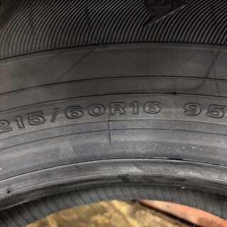 DUNLOP ENASAVE EC300 215/60R16 16インチ 夏タイヤ 4本 2018年製 新車外し マークX ティアナ クラウンロイヤル等　(VTN149) クレジットカード QR決済可能