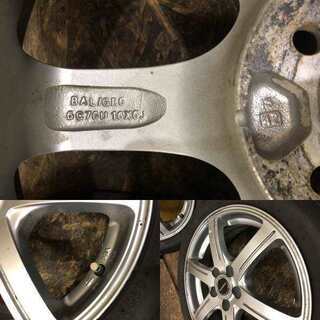 【BS BLIZZAK VRX 175/60R16】スタッドレス 4本【BS BALMINUM 社外 16インチ 6J5HPCD100+42】120系ラクティス等 (TD286) クレジットカード QR決済可能 − 北海道