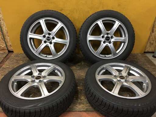 【18%OFF】 BALMINUM 4本【BS 175/60R16】スタッドレス VRX BLIZZAK 【BS 社外 QR決済可能 クレジットカード 6J5HPCD100+42】120系ラクティス等 (TD286) 16インチ タイヤ、ホイール