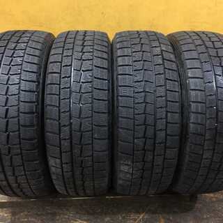 DUNLOP WINTER MAXX WM01 215/60R17 17インチ スタッドレス 4本 2016年製 アルファード ヴェルファイア エリシオン等　(TD282) クレジットカード QR決済可能