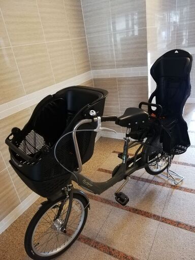 子乗せ自転車☆前カゴカバー付き