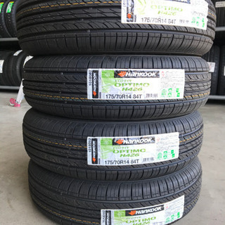 工賃込み★175/70R14 ４本　新品ハンコック