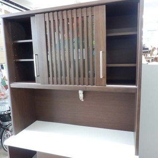 レンジボード 幅120cm ニトリ 食器棚 高さ200cm NITORI キッチンボード 収納 キッチン収納 スライド扉 ペイペイ対応 札幌市西区西野