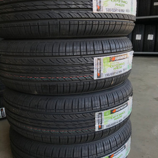 工賃込み★185/65R14 新品　タイヤ４本　2018年製