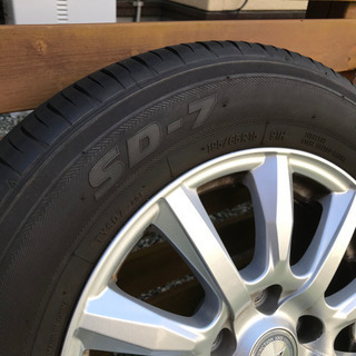 【状態良】【中古】セレナ　TOYO 夏タイヤホイールセット　SD-7