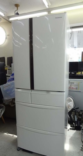 【恵庭発】5ドア　パナソニック　17年製冷蔵庫　NR-FVF452