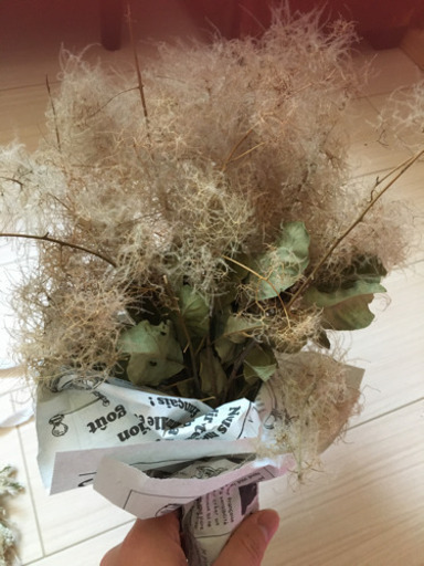 花冠ののこやブーケ花かんむり前撮りニューボーンフォトバースデーフォト白結婚式 ドライフラワー ウエディング フォト Kai To 船橋の服 ファッションの中古 古着あげます 譲ります ジモティーで不用品の処分