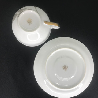 【店舗同時販売中｜値下げしました！】大倉陶園　金蝕バラシリーズ　カップ&ソーサー6客set　問合わせ番号：102-023292-002【店頭ご来店購入限定】