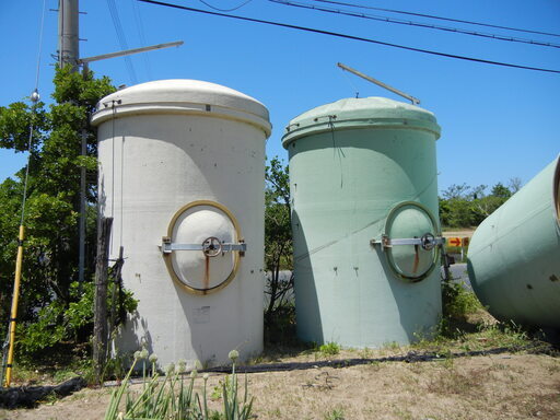 ★サイロ　飼料庫　肥料庫　貯水槽　天体ドーム　10ｔ　中古