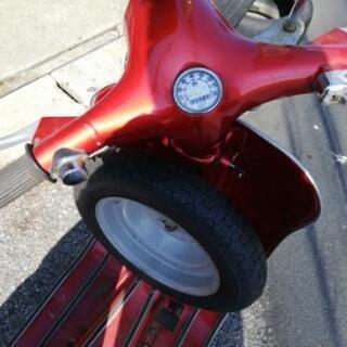 ピアジオベスパ　赤　イタリア　100cc　ビンテージ ピアジオベスパ 赤 イタリア 100cc ビンテージ