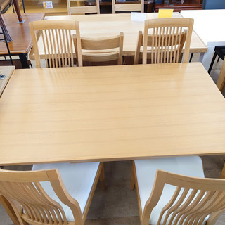 【店舗同時販売中】大塚家具製造　引き出し付ダイニング5点セット　カンナ
