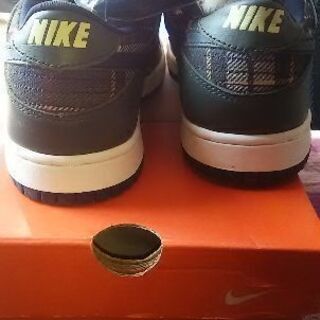 激レア ナイキ ダンク ロー 流行りのチェック柄 デッドストック NIKE
