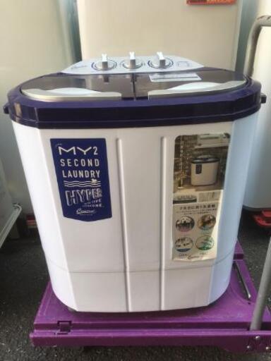 ☆中古 激安！！ 2層式小型洗濯機　3.6kg　TOM-05 h　2019年製　￥6,500！！