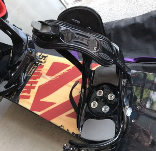 ボードセット (板、ケース、ブーツ、ビンディング スノーボード4点