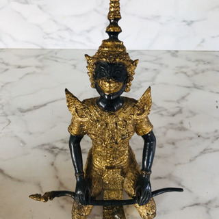 彫刻 置物 アンティーク悪魔-コン・イントラジット-タイ-20世紀半ば 彫刻 置物 アンティーク悪魔-コン・イントラジット-タイ-20世紀半ば